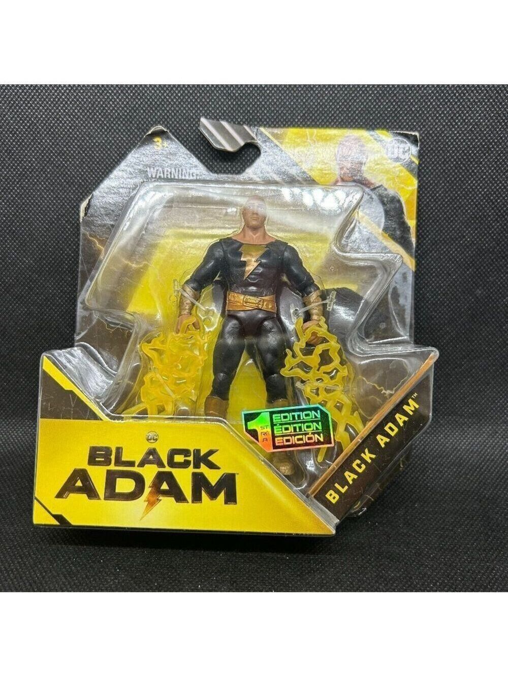 New in package Spin Master 1st edition “Black Adam" action figure
